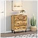 Credenza 60x33x75 cm in Legno Massello di Mango - Foto miniatura 3