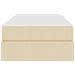 Letto con contenitore e materasso Crema 90 x 190 cm Poliestere - Foto miniatura 7