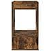 Tavolino 2 pcs Rovere fumé 30 x 30 x 56 cm Legno multistrato - Foto miniatura 6