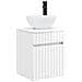 Mobile lavabo da parete Bianco Lucido 39 x 41 x 64,5 cm - Foto miniatura 1
