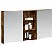 Set di Armadi da Bagno con lo scaffale 3 pcs 140 x 14,5 x 70 cm - Foto miniatura 3