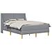 Struttura letto con materasso Grigio chiaro 140 x 200 cm - Foto miniatura 1