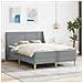 Struttura letto con materasso Grigio chiaro 140 x 200 cm - Foto miniatura 2