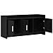 Mobile TV 102 x 33 x 47 cm Rovere Nero Legno ingegnerizzato - Foto miniatura 3