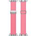 Cinturino Orologio per Apple Watch Series 11 10 42mm - Nylon, Rosa - Foto miniatura 4