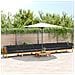 Set Divano Pallet da Giardino 6 pz con Cuscini Massello Acacia - Foto miniatura 2