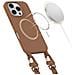 Custodia Magsafe Per Iphone 16 Pro - Marrone - Foto miniatura 3