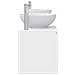 Set di Armadi da Bagno 3 pz Bianco 49,5 x 44,5 x 65 cm - Foto miniatura 4