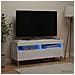 Mobile TV LED Bianco Lucido Legno ingegnerizzato - Foto miniatura 2