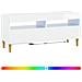 Mobile TV LED Bianco Lucido Legno ingegnerizzato - Foto miniatura 3