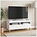 Mobile TV LED Bianco Lucido Legno ingegnerizzato - Foto miniatura 4