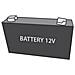 Batteria Esterna A03-BAT12-9.0A per Ups - Antifurti 12V / 9,0Ah Scatola singola - Foto miniatura 2