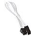 Adattatore PCIE-6pin to PCIE-6pin 250mm, Bianco - Foto miniatura 2