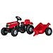 Trattore Kid Massey Ferguson c / Rimorchio 142x47x52 012305 - Foto miniatura 3