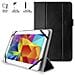 Cust Uni Tablet 8" Retro Pieghevole + Stand Up + Chiusura Magnetica Nero - Nero - Foto miniatura 2