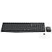 Kit Mouse Ottico 1000 DPI + Tastiera Wireless Desktop MK235 Colore Nero (Layout Italiano)  - Foto miniatura 2