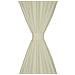 Tende Micro-raso Crema 2 Pezzi Con Occhielli 140 X 245 Cm - Foto miniatura 3