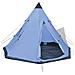 Tenda Per 4 Persone Blu - Foto miniatura 1