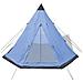 Tenda Per 4 Persone Blu - Foto miniatura 4