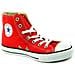 All Star Ct Hi Alte Scarpe Uomo Donna Rossa Rosse Red Tela numero 43 - Foto miniatura 1