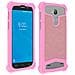 Cover Bumper Universale Smartphone Da 5 A 5.3 Pollici In Silicone Gel Rosa - Foto miniatura 9