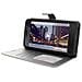 Custodia Smartphone Universale Portafoglio Argento 3xl Supporto + Specchio - Foto miniatura 10