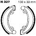 B1r R2532700 Ebc Ganasce Honda Xr 250/500 R H327 - Foto miniatura 1