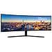 Monitor 49" LED Curvo C49J890DKU 3840 x 1080 UHD Tempo di Risposta 4 ms - Foto miniatura 1