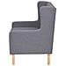 Poltrona In Tessuto Grigio - Foto miniatura 4