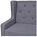 Poltrona In Tessuto Grigio - Foto miniatura 5