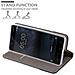 Custodia Compatibile Con Nokia 5 2017 In Grigio Nero - Coperchio Protettiva Con Chiusura Magnetica, Funzione Stand E Tasca Per Le Carte - Foto miniatura 7