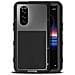 Cover Waterproof Sony Xperia 5 Vetro Temperato Powerful Nero - Foto miniatura 4
