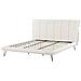 Letto A Doghe In Similpelle Bianco 180 X 200 Cm Betin - Foto miniatura 16