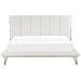 Letto A Doghe In Similpelle Bianco 180 X 200 Cm Betin - Foto miniatura 18