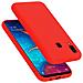 Custodia Compatibile Con Samsung Galaxy A20 / A30 / M10s In Liquid Rosso - Coperchio Protettivo In Silicone Tpu Flessibile - Foto miniatura 1
