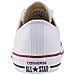Converse Chuck Taylor Core Lea Ox, Sneaker Unisex Adulto, Bianco (blanc), 38 - Foto miniatura 3