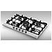 Piano Cottura 7015032 a Gas 5 Fuochi Gas Colore Inox - Foto miniatura 3