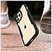 Cover Iphone 13 Pro Retro Plexiglass Fronte Polimero Rinforzata Bordo Nero - Foto miniatura 3