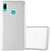 Custodia Compatibile Con Huawei P Smart 2019 / Honor 10 Lite In Argento Metallico - Coperchio Protettivo In Silicone Tpu Flessibile - Foto miniatura 1