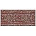 Tappeto Passatoia Tessuto Jacquard Linea Emozioni Disegno Persia Rosso 57x90 Rosso - Foto miniatura 1