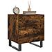 Comodini 2 Pz Rovere Fumo 40x35x47,5 Cm In Legno Multistrato - Foto miniatura 3