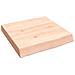 Ripiano a Parete 40x40x (2-6) cm Massello Rovere Non Trattato - Foto miniatura 1