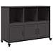 Credenza Nera 100,5x39x72 cm in Acciaio - Foto miniatura 1