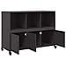 Credenza Nera 100,5x39x72 cm in Acciaio - Foto miniatura 9