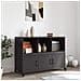 Credenza Nera 100,5x39x72 cm in Acciaio - Foto miniatura 10