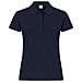 Heavy Premium Polo Ladies Blu Scuro Xxl - Foto miniatura 1