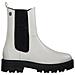 White Casual Closed Booties Stivaletti Sintetico E Tessile Scarpe Donna Bianco Eu 40, 5-25411-39 109 - Foto miniatura 1