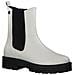 White Casual Closed Booties Stivaletti Sintetico E Tessile Scarpe Donna Bianco Eu 40, 5-25411-39 109 - Foto miniatura 2