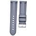 Cinturino Per Orologio In Silicone Per Panerai Luminor Marina Grey 22 Mm - Foto miniatura 3