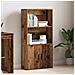 Libreria Legno Vecchio 60x24x120 Cm In Legno Multistrato - Foto miniatura 3
